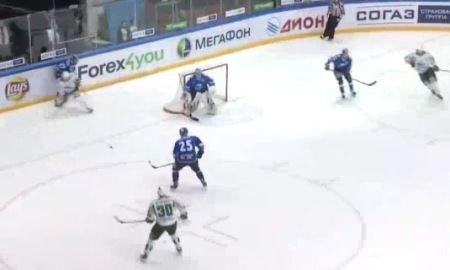 Видео шайб матча плей-офф КХЛ «Барыс» — «Салават Юлаев» 2:3 О.Т