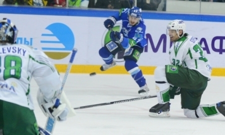 Фоторепортаж с матча плей-офф КХЛ «Барыс» — «Салават Юлаев» 2:3 О.Т