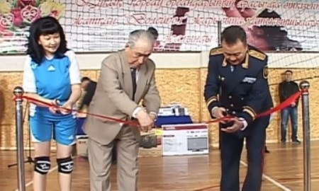 Зал для волейбола и баскетбола открыли в Шымкенте