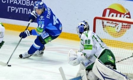 Фоторепортаж с матча КХЛ «Барыс» — «Салават Юлаев» 5:2