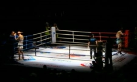 Видео боя по тайскому боксу турнира «Diamond Fight» Рустам Акжанов (Казахстан) VS Мартин Ситполек (Словакия)