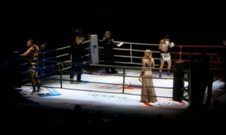 Видео боя К-1 турнира «Diamond Fight» Даулет Оторбаев (Казахстан) VS Наимджон Тухтобоев (Узбекистан)