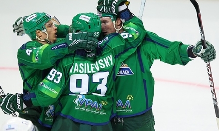 «Салават Юлаев» — «Барыс» 3:2. О.Т. Уфа ушла в отрыв