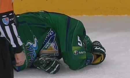 Дубровский травмируется в столкновении с Доусом