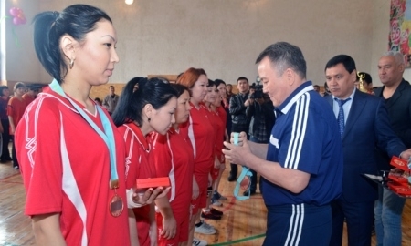В Шымкенте прошел волейбольный турнир среди женщин-полицейских