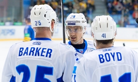 Игрокам «Барыса» внесены результативные передачи