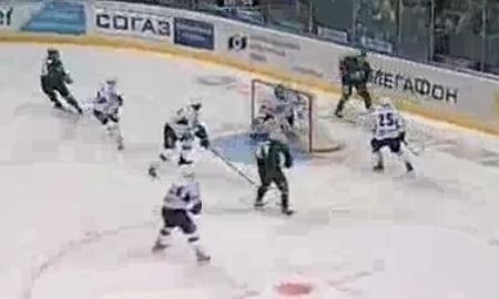Видео шайб матча плей-офф КХЛ «Салават Юлаев» — «Барыс» 3:2
