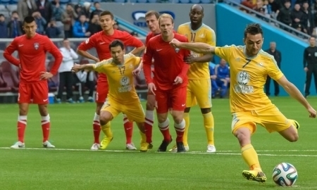 Фоторепортаж с матча Премьер-Лиги «Астана» — «Кайсар» 1:0