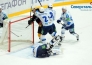 Фоторепортаж с матча КХЛ «Северсталь» — «Барыс» 2:1