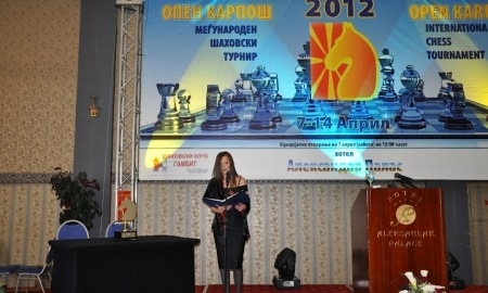 Казахстанские шахматисты выступают на турнире в Скопье