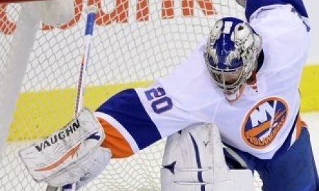 Воспитанник Усть-Каменогорска Евгений Набоков совершил 20 сэйвов в матче НХЛ