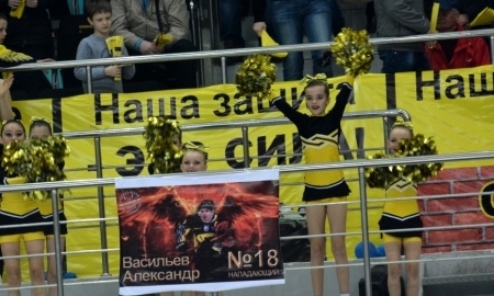 Фоторепортаж с матча плей-офф ВХЛ «Сарыарка» — «Торос» 4:3 О.Т