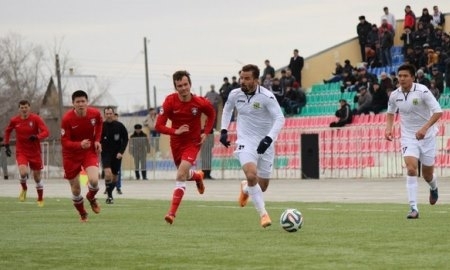 Фоторепортаж с матча Премьер-Лиги «Тобол» — «Кайсар» 1:1