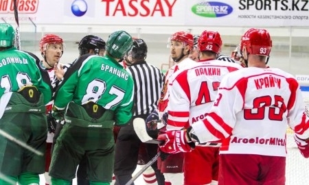 Фоторепортаж с матча за третье места чемпионата РК «Бейбарыс» — «Арыстан» 4:5 О.Т