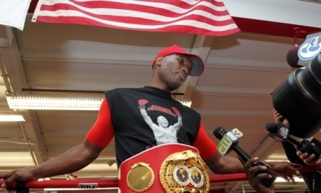 Фоторепортаж с открытой тренировки Хопкинса перед противостоянием с Шуменовым