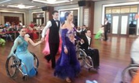 Таразские спортсмены стали победителями Первого чемпионата Казахстана по танцам на колясках