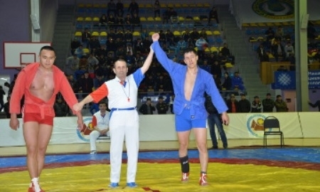 Чемпионат МВД по самбо прошел в Караганде