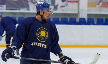 Фоторепортаж с тренировки сборной Казахстана