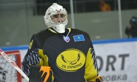 Вратарь «Сарыарки» Степан Горячевских признан лучшим в третьем раунде плей-офф ВХЛ
