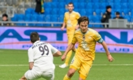 Фанаты «Астаны» признали Шахметова лучшим игроком в матче против «Тобола»