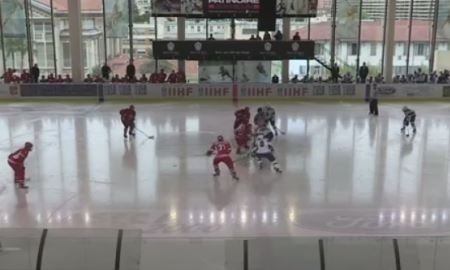 Видео матча юниорского чемпионата Мира Казахстан — Беларусь 1:2 Б