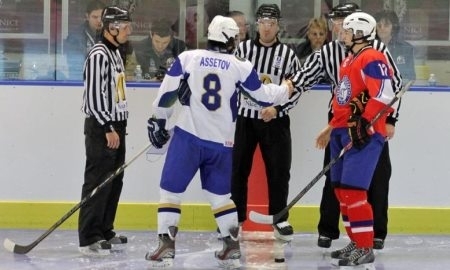 Фоторепортаж с матча юниорского чемпионата Мира Норвегия — Казахстан 2:5