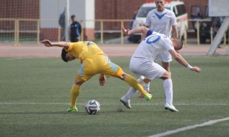 «Иртыш» уже пропускал четыре мяча в Павлодаре