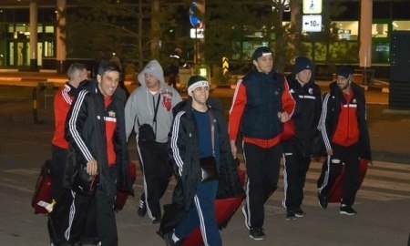 Фоторепортаж с прибытия «Baku Fires» в Астану