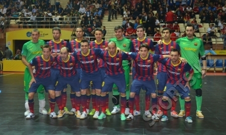 Фоторепортаж с матча Финала четырех «Араз» — «Барселона» 3:3, доп.вр 4:4, пен. 2:4 