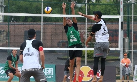 Казахстанские пляжники закончили выступление на этапе Мирового тура в Китае