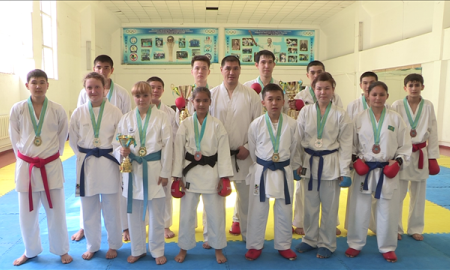 Шымкентские каратисты завоевали 30 медалей на чемпионате Казахстана