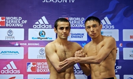Темиртас Жусупов выиграл стартовый бой встречи WSB «Astana Arlans» — «Baku Fires»