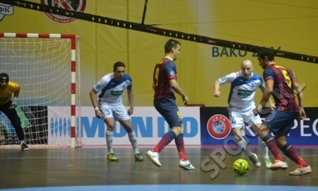  Фоторепортаж с матча Финала четырех «Динамо» — «Барселона» 2:2, доп.вр 2:5