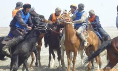 В Кызылординской области провели турнир по кокпару