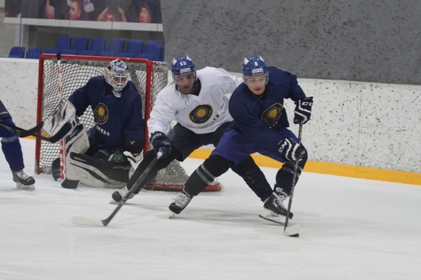 Сборная Казахстана провела тренировочный матч