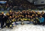 Фото из раздевалки «Сарыарки» после завоевания Кубка Братины