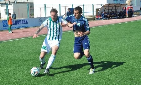 Фото с матча Премьер-Лиги «Атырау» — «Ордабасы» 1:1