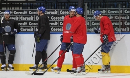 Сборная Казахстана провела последнюю тренировку накануне матча с Германией