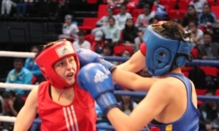 Сильнейшие девушки-боксеры определились на турнире в Караганде