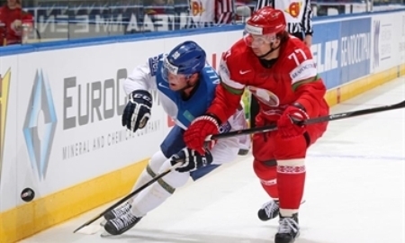 Отчет о матче чемпионата Мира Беларусь — Казахстан 4:1