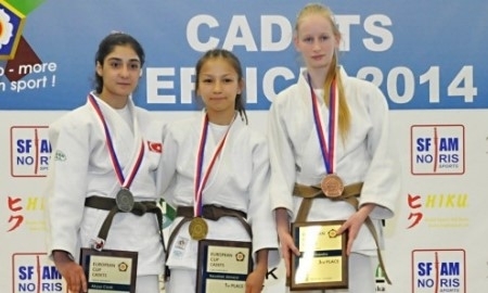 Казахстанские дзюдоисты завоевали две медали Кубка Европы среди кадетов