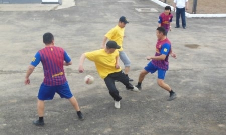 Уральские заключенные проиграли в футбол сотрудникам колонии