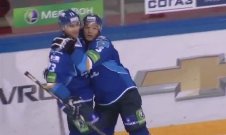 Шайба Жайлауова — в десятке лучших голов сезона КХЛ