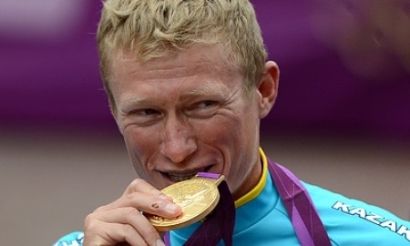 О первых успехах Александра Винокурова рассказали на выставке, посвященной велоспорту Казахстана