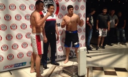 Состоялась церемония взвешивания на турнире «Alash Pride Selection 2»