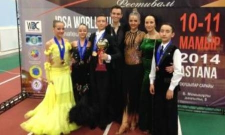 Танцевальные спортивные дуэты из Петропавловска стали обладателями Кубка Мира