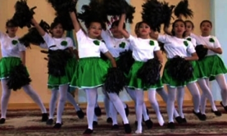 В Кызылорде впервые прошёл конкурс по черлидингу