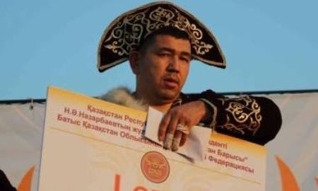 В ЗКО победителем этапа «Қазақстан Барысы» стал Едиль Усенов