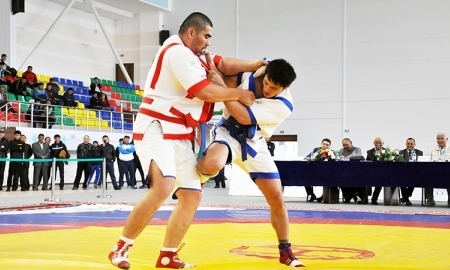 Два лучших жамбылских палуана представят область на республиканских соревнованиях