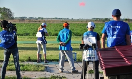 В Алматы прошел четвертый день Кубка Мира по стендовой стрельбе